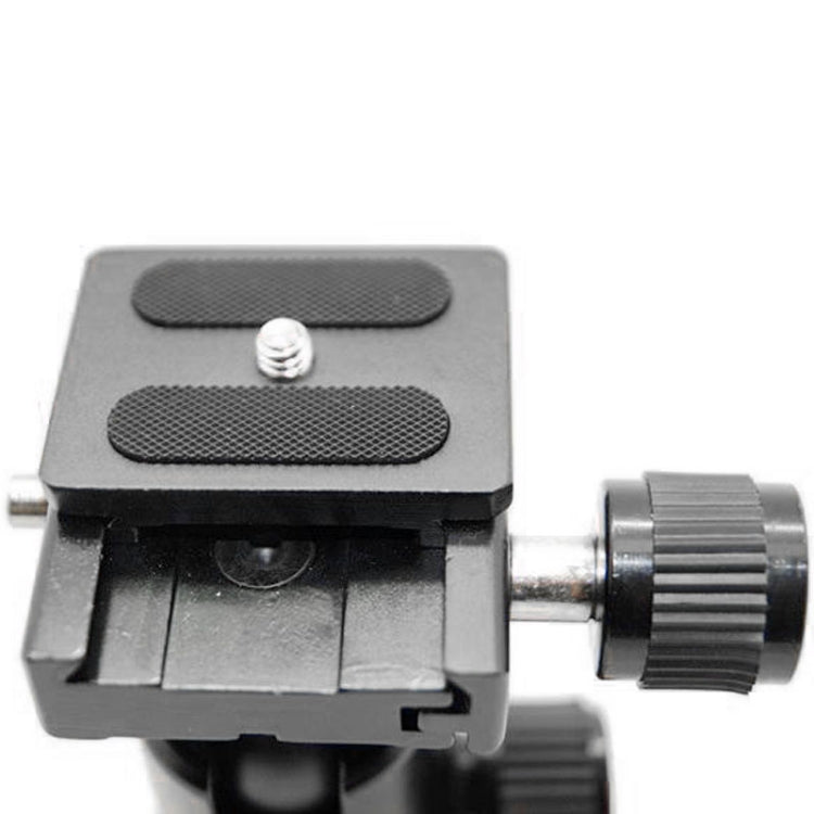 RUBY 005H Aluminium Magnesium Alloy Tripod Ball Head with Quick Release Plate Adapter(Black) - free shipping - PMC Jewellery - Order now!