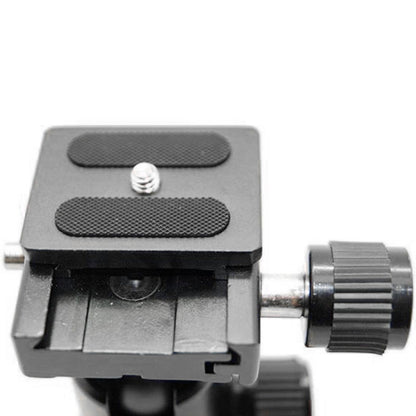 RUBY 005H Aluminium Magnesium Alloy Tripod Ball Head with Quick Release Plate Adapter(Black) - free shipping - PMC Jewellery - Order now!