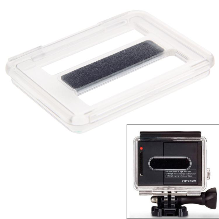 Apertured Backdoor Hard Housing Cover for GoPro Hero 4 / 3+ -  by PMC TechLife | Online Shopping South Africa | PMC TechLife | Buy Now Pay Later Mobicred