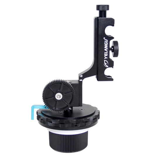 YELANGU YLG0103D F4 Limit Follow Focus with Adjustable Gear Ring Belt for Canon / Nikon / Video Cameras / DSLR Cameras - free shipping - PMC Jewellery - Order now!