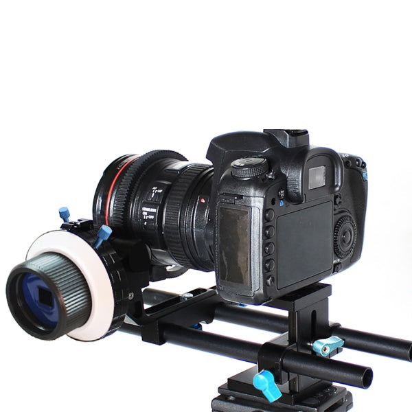 YELANGU YLG0103D F4 Limit Follow Focus with Adjustable Gear Ring Belt for Canon / Nikon / Video Cameras / DSLR Cameras - free shipping - PMC Jewellery - Order now!