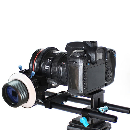 YELANGU YLG0103D F4 Limit Follow Focus with Adjustable Gear Ring Belt for Canon / Nikon / Video Cameras / DSLR Cameras - free shipping - PMC Jewellery - Order now!