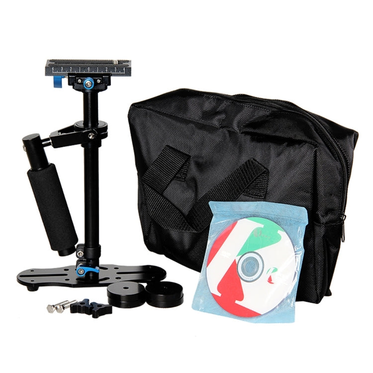 YELANGU S40L 40cm Aluminum Alloy Handheld Stabilizer for DSLR Camera DV(Black) - free shipping - PMC Jewellery - Order now!