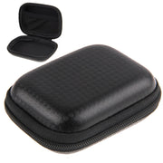 Carbon Fiber Water-resistant Portable Case for GoPro HERO11 Black/HERO10 Black / HERO9 Black / HERO8 Black / HERO7 /6 /5 /5 Session /4 Session /4 /3+ /3 /2 /1, DJI Osmo Action and Other Sport Cameras , Size: 8cm x 6cm x 2.5cm(Black)