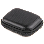 Carbon Fiber Water-resistant Portable Case for GoPro HERO11 Black/HERO10 Black / HERO9 Black / HERO8 Black / HERO7 /6 /5 /5 Session /4 Session /4 /3+ /3 /2 /1, DJI Osmo Action and Other Sport Cameras , Size: 8cm x 6cm x 2.5cm(Black)