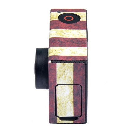Retro US Flag Pattern Case Sticker for GoPro HERO3+ /3 - Stickers by PMC TechLife | Online Shopping South Africa | PMC TechLife | Buy Now Pay Later Mobicred