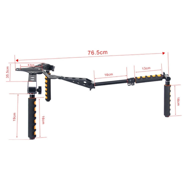 YELANGU YLG0107D Rig I Multifunctional Handles Camera Shoulder Mount for DSLR Camera / Video Camera - free shipping - PMC TechLife - Order now!