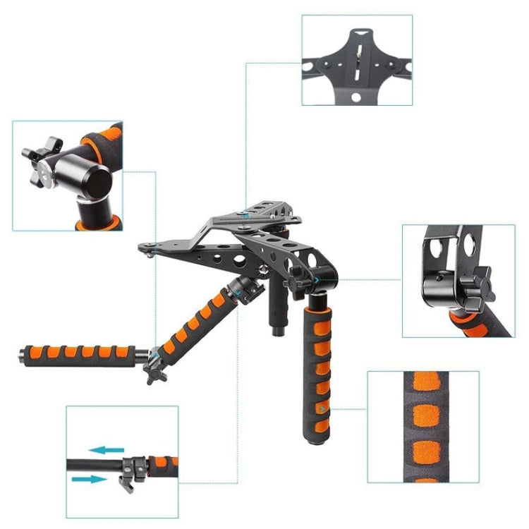 YELANGU YLG0107D Rig I Multifunctional Handles Camera Shoulder Mount for DSLR Camera / Video Camera - free shipping - PMC Jewellery - Order now!