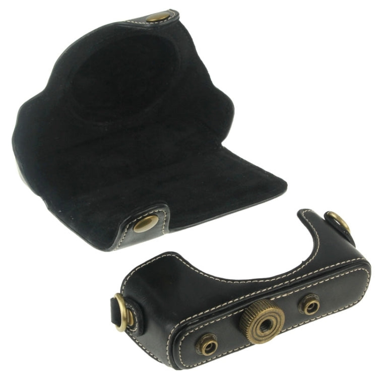 Retro Style PU Leather Camera Case Bag with Strap for Sony RX100 M3 / M4 / M5(Black) - free shipping - PMC TechLife - Order now!