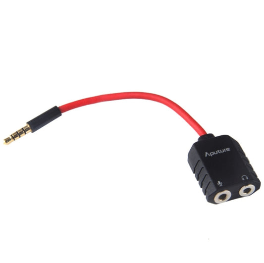 Aputure 3.5mm Audio Y Male to 2 Female Headset Mic Splitter Cable - free shipping - PMC Jewellery - Order now!