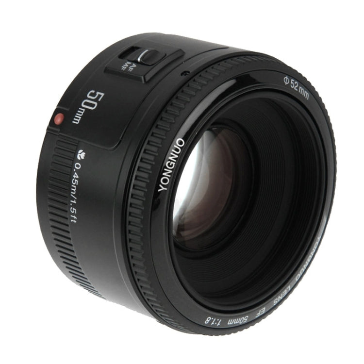 YONGNUO 50mm F1.8 Standard Prime Lens for Canon Camera - free shipping - PMC Jewellery - Order now!