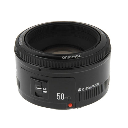YONGNUO 50mm F1.8 Standard Prime Lens for Canon Camera - free shipping - PMC Jewellery - Order now!