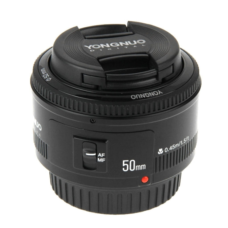 YONGNUO 50mm F1.8 Standard Prime Lens for Canon Camera - free shipping - PMC Jewellery - Order now!