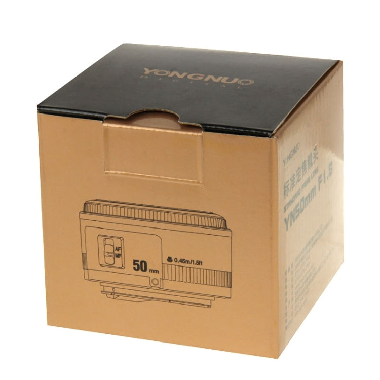 YONGNUO 50mm F1.8 Standard Prime Lens for Canon Camera - free shipping - PMC TechLife - Order now!