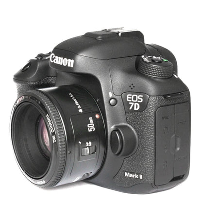 YONGNUO 50mm F1.8 Standard Prime Lens for Canon Camera - free shipping - PMC Jewellery - Order now!