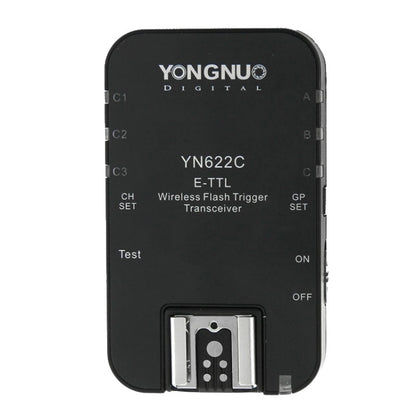 YONGNUO YN622C-KIT E-TTL Wireless Flash Trigger Controller + Transceiver Kit for Canon Camera - free shipping - PMC Jewellery - Order now!