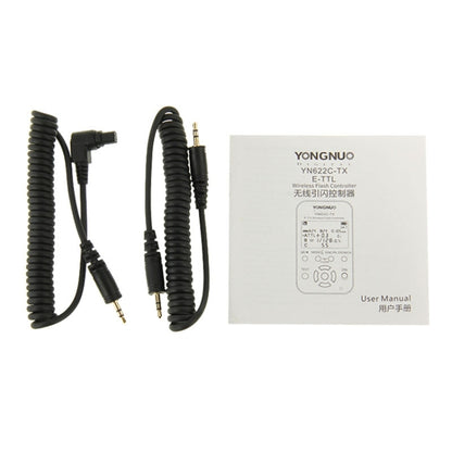 YONGNUO YN622C-KIT E-TTL Wireless Flash Trigger Controller + Transceiver Kit for Canon Camera - free shipping - PMC Jewellery - Order now!