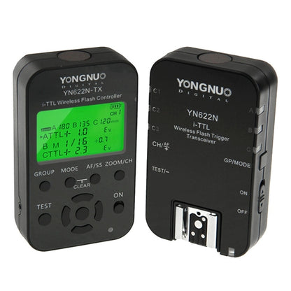 YONGNUO YN622N-KIT i-TTL Wireless Flash Trigger Controller + Transceiver Kit for Nikon Camera - free shipping - PMC Jewellery - Order now!