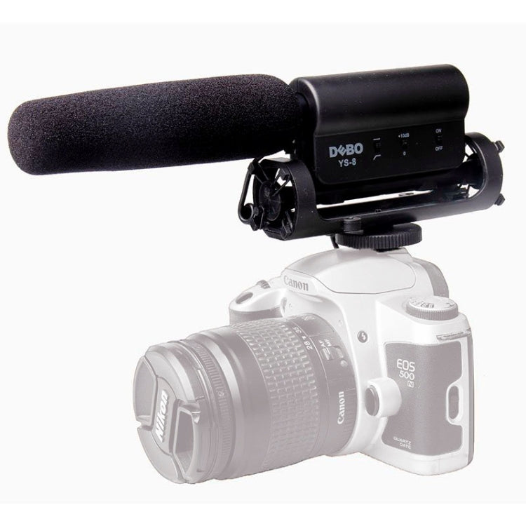 DEBO YS-8 Professional Photography Interview Dedicated Microphone for DSLR & DV Camcorder - free shipping - PMC TechLife - Order now!