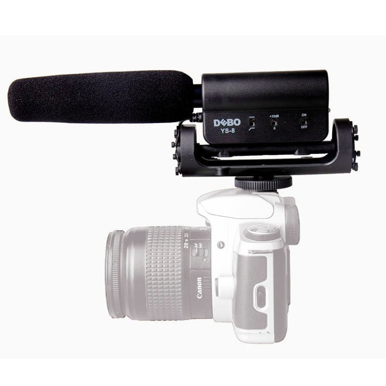 DEBO YS-8 Professional Photography Interview Dedicated Microphone for DSLR & DV Camcorder - free shipping - PMC Jewellery - Order now!