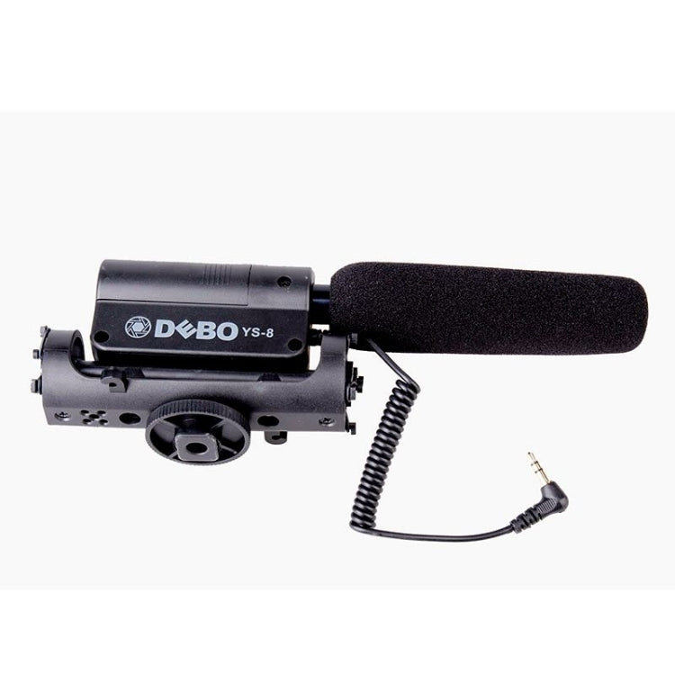 DEBO YS-8 Professional Photography Interview Dedicated Microphone for DSLR & DV Camcorder - free shipping - PMC Jewellery - Order now!