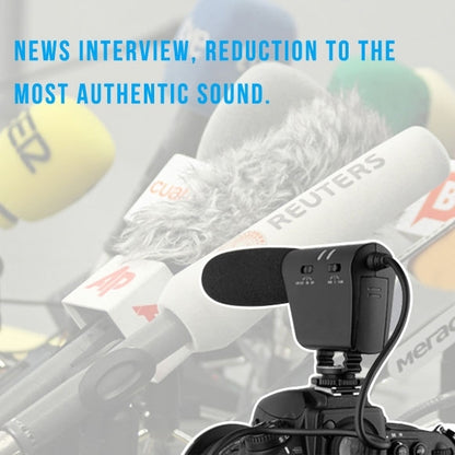 DEBO YS-8 Professional Photography Interview Dedicated Microphone for DSLR & DV Camcorder - free shipping - PMC Jewellery - Order now!
