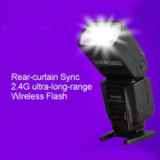 YN-560 III Ultra-long-range Wireless Flash Speedlite with Metal Hot Shoe for Canon / Nikon / Pentax / Olympus DSLR Camera(Black)