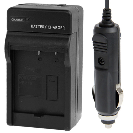 Digital Camera Battery Car Charger for Casio NP-130(Black) - free shipping - PMC Jewellery - Order now!