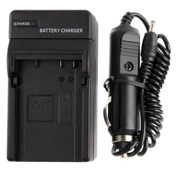 Digital Camera Battery Car Charger for Canon LP-E8(Black) - free shipping - PMC Jewellery - Order now!
