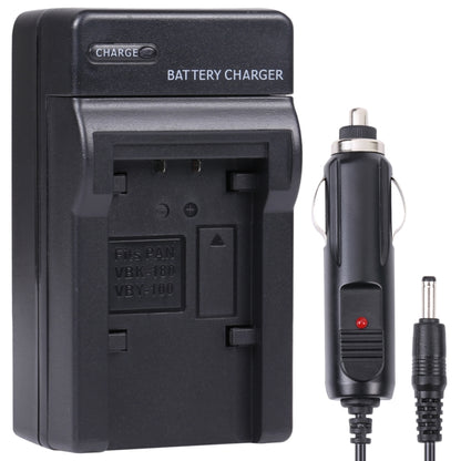 Digital Camera Battery Car Charger for Panasonic VBK180T Lithium Battery(Black) - free shipping - PMC Jewellery - Order now!