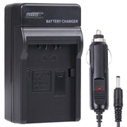 Digital Camera Battery Car Charger for Panasonic VBN130 / D54S Lithium Battery(Black)