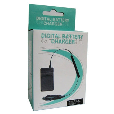 Digital Camera Battery Charger for CASIO CNP20/ PREN/ DM5370(Black)