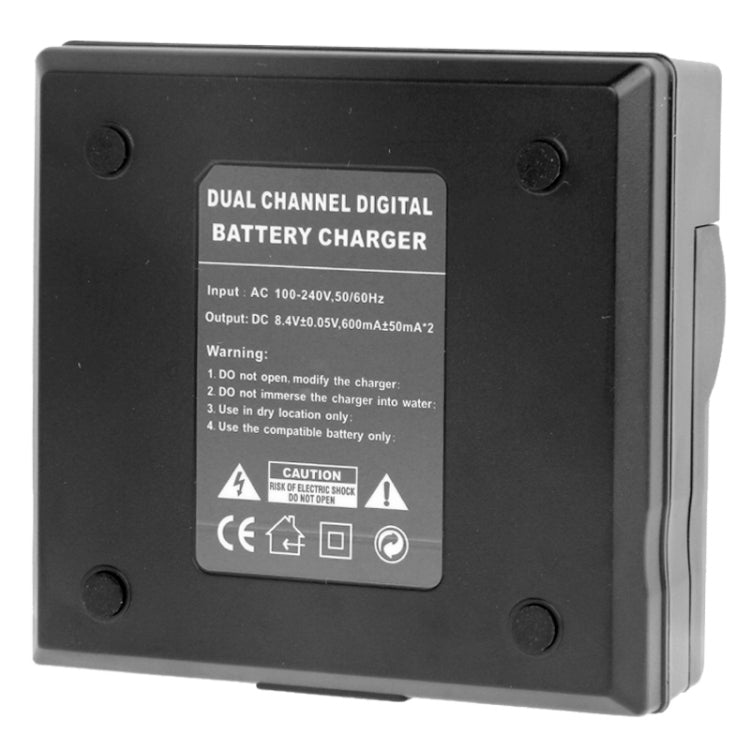 Dual Channel Digital Battery Charger for Sony F550 / F730 / F750 / F960 / F960H, EU Plug(Black) - free shipping - PMC Jewellery - Order now!