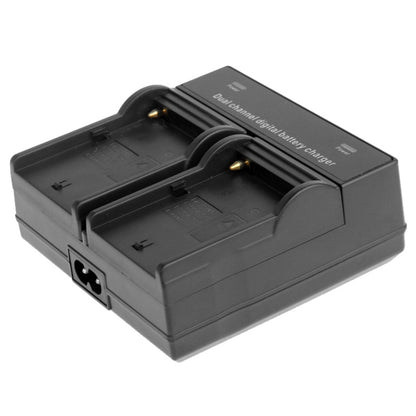 Dual Channel Digital Battery Charger for Sony F550 / F730 / F750 / F960 / F960H, EU Plug(Black) - free shipping - PMC Jewellery - Order now!