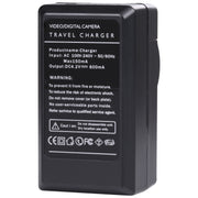 Digital Camera Battery Car Charger for JVC VG121UT(Black)