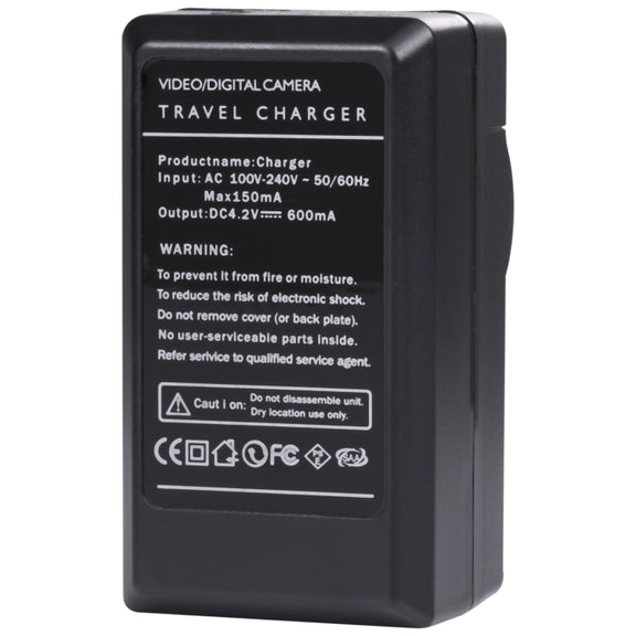 Digital Camera Battery Car Charger for JVC VG121UT(Black)