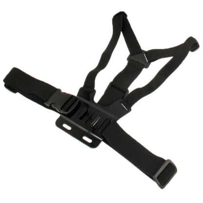 Extreme Sport Front Chest Elastic Belt Shoulder Strap Mount Holder for GoPro, Insta360, DJI and Other Action Cameras(Black) - Chest Belt by PMC Jewellery | Online Shopping South Africa | PMC Jewellery | Buy Now Pay Later Mobicred