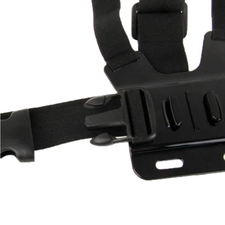Extreme Sport Front Chest Elastic Belt Shoulder Strap Mount Holder for GoPro, Insta360, DJI and Other Action Cameras(Black) - Chest Belt by PMC Jewellery | Online Shopping South Africa | PMC Jewellery | Buy Now Pay Later Mobicred