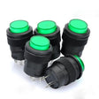 R16-503 16mm 4pin Self-Locking Push Button Switch with Indicator (5 Pcs in One Package, the Price is for 5 Pcs) - Car Switches by PMC TechLife | Online Shopping South Africa | PMC TechLife | Buy Now Pay Later Mobicred