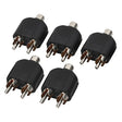 RCA Female to Dual Male Splitters (100 Pcs in One Package, the Price is for 100 Pcs) - RCA Adapter by PMC TechLife | Online Shopping South Africa | PMC TechLife | Buy Now Pay Later Mobicred
