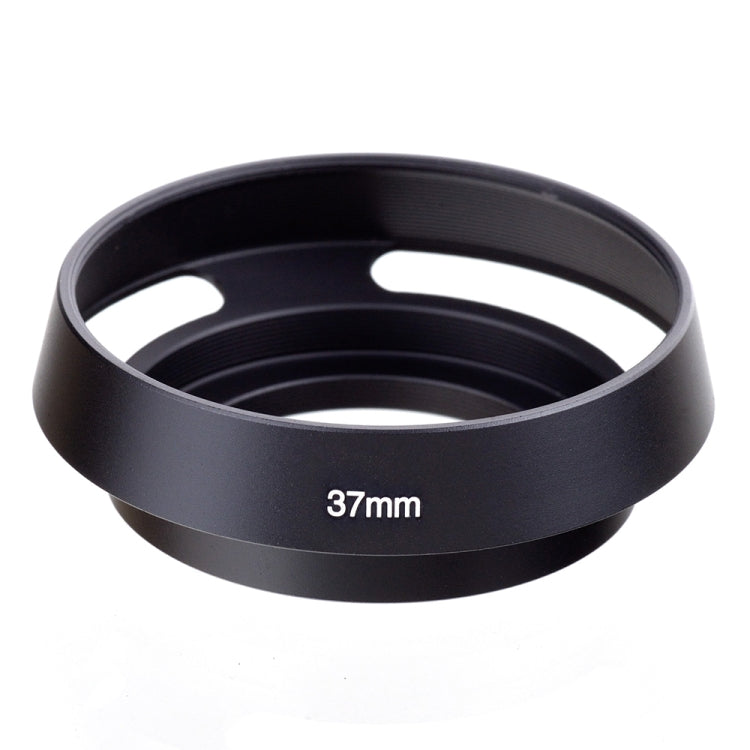 37mm Metal Vented Lens Hood for Leica(Black) - Lens Hood by PMC TechLife | Online Shopping South Africa | PMC TechLife