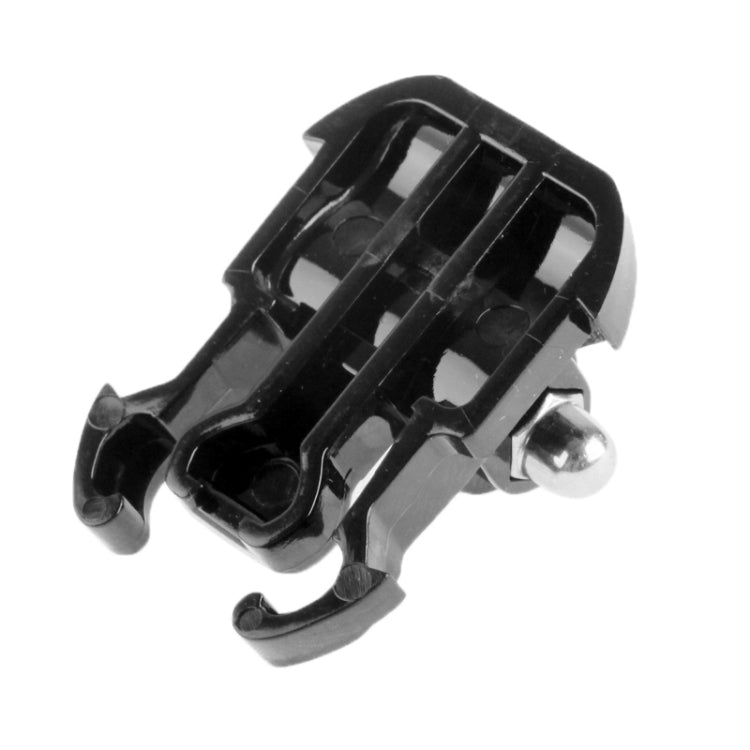 10 PCS ST-06 Basic Strap Mount Surface Buckle for GoPro, Insta360, DJI and Other Action Cameras(Black) - Connection Mount by PMC TechLife | Online Shopping South Africa | PMC TechLife | Buy Now Pay Later Mobicred