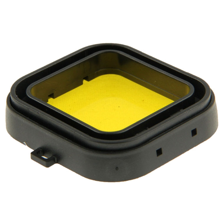Polar Pro Aqua Cube Snap-on Dive Housing Filter for GoPro HERO4 /3+(Yellow) - Lens Filter by PMC TechLife | Online Shopping South Africa | PMC TechLife | Buy Now Pay Later Mobicred