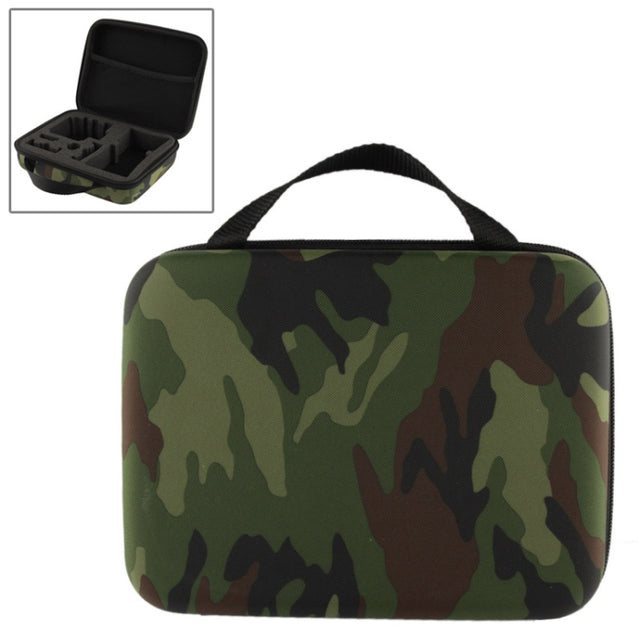 EVA Shockproof Water-resistant Portable Case for GoPro, Insta360, DJI and Other Action Cameras Accessories, Size: 21cm x 16cm x 6.5cm