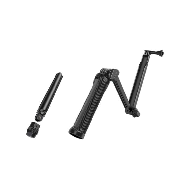 3-Way Monopod + Tripod + Grip Super Portable Magic Mount Selfie Stick for GoPro Hero12 Black / Hero11 /10 /9 /8 /7 /6 /5, Insta360 Ace / Ace Pro, DJI Osmo Action 4 and Other Action Cameras, Length of Extension: 20-62cm