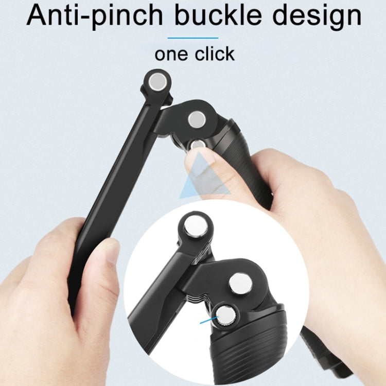 3-Way Monopod + Tripod + Grip Super Portable Magic Mount Selfie Stick for GoPro Hero12 Black / Hero11 /10 /9 /8 /7 /6 /5, Insta360 Ace / Ace Pro, DJI Osmo Action 4 and Other Action Cameras, Length of Extension: 20-62cm - Extendable Pole by PMC Jewellery | Online Shopping South Africa | PMC Jewellery | Buy Now Pay Later Mobicred