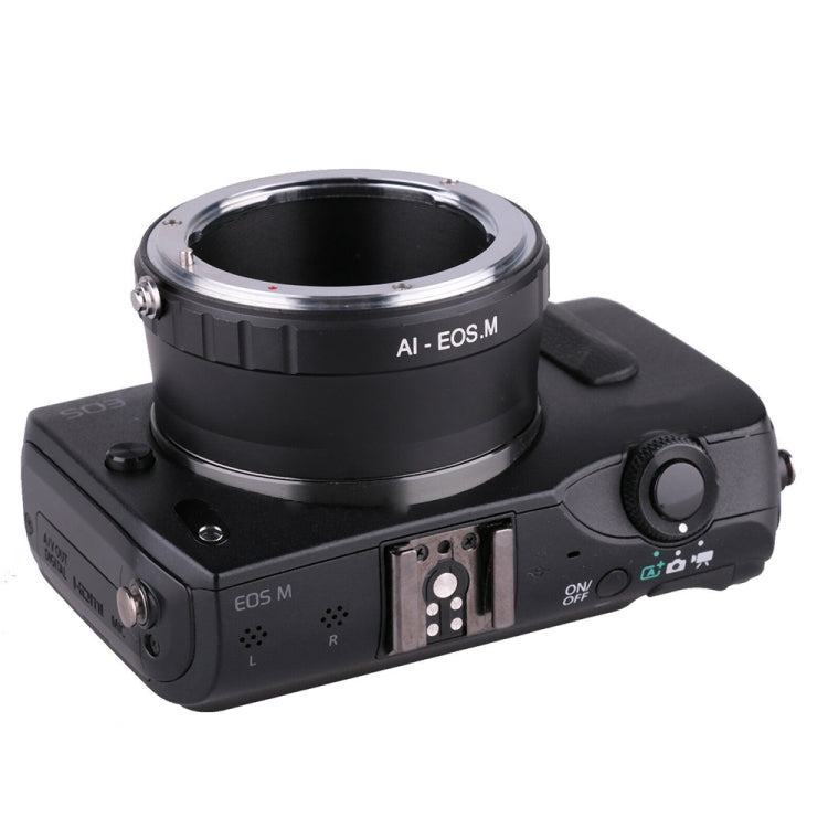 AI Lens to EOS M Lens Stepping Ring(Black) - free shipping - PMC TechLife - Order now!