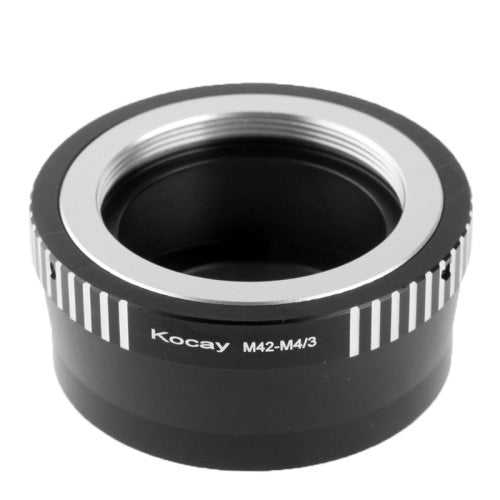 M42 Lens to M4/3 Lens Mount Stepping Ring(Black) - free shipping - PMC Jewellery - Order now!