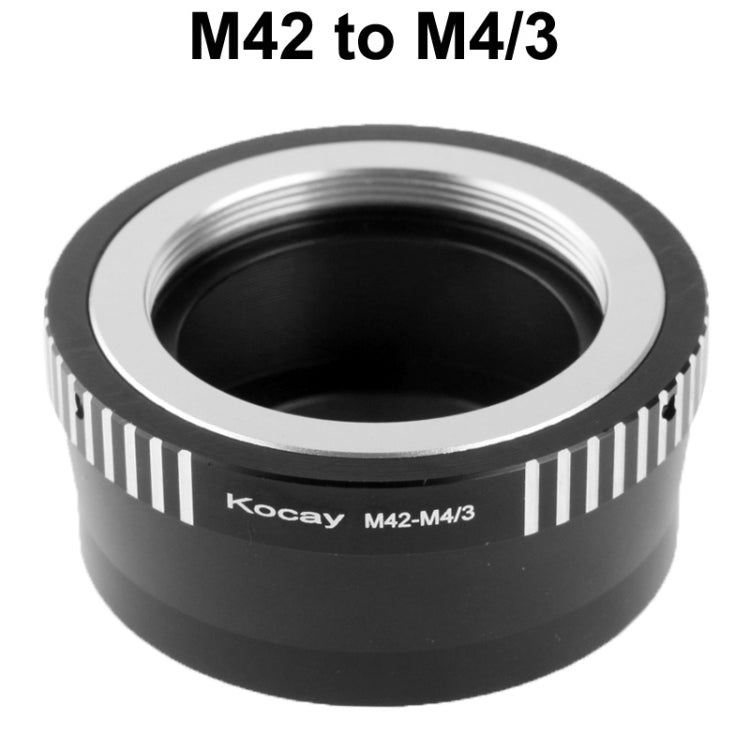 M42 Lens to M4/3 Lens Mount Stepping Ring(Black) - free shipping - PMC TechLife - Order now!