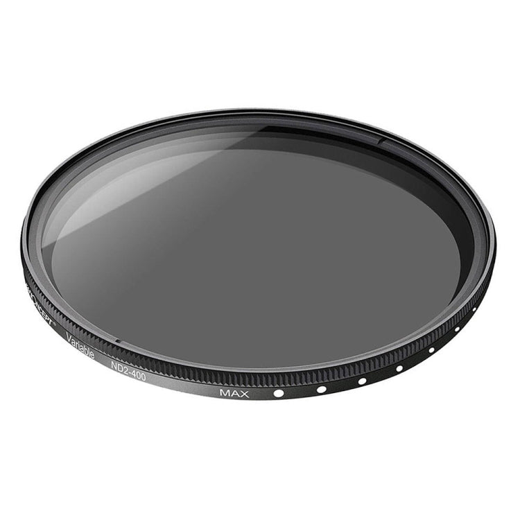 62mm ND Fader Neutral Density Adjustable Variable Filter ND2 to ND400 Filter(Black) - free shipping - PMC Jewellery - Order now!